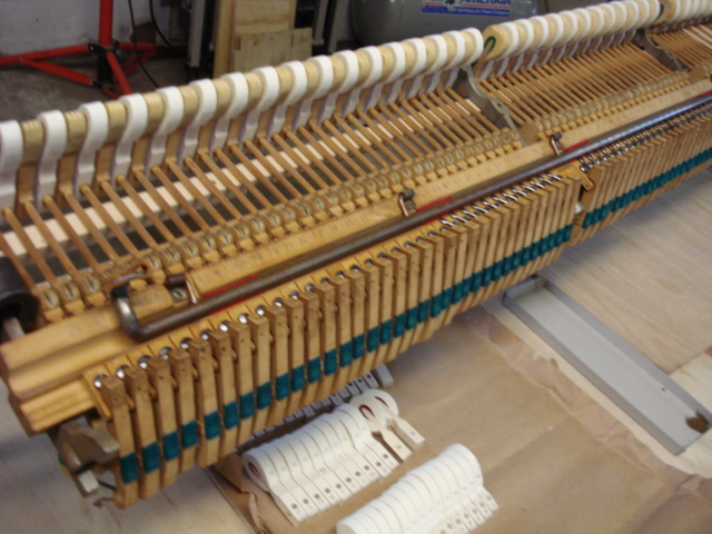 B10 - Odd-numbered new hammers installed B10 - Odd-numbered new hammers installed